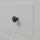 Viseča kopalniška omarica Naturel Forli s keramičkim umivaonikom u sivo-mat boji