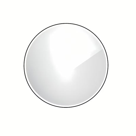 Okruglo crno LED ogledalo Naturel 80 cm s obodnim pozadinskim osvjetljenjem za kupaonicu