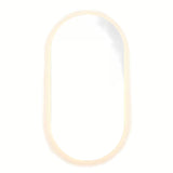 Ovalno LED ogledalo Naturel Project 40x80 cm s folijom protiv zamagljivanja i upravljanjem na dodir