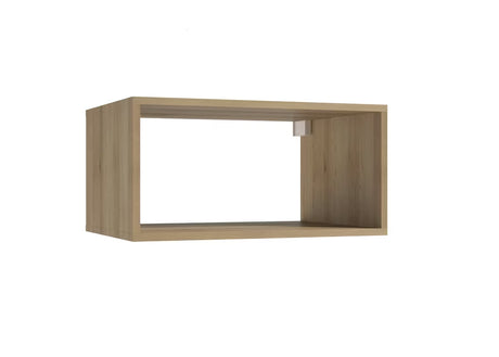 Naturel Stilla viseči policni škatla za kopalnico v rjavi barvi, dimenzije 30x60x44 cm