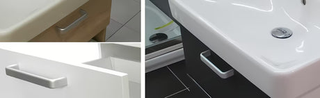 Aluminijska ručkica Naturel Vario Dekor pro kupaonskog ormarića