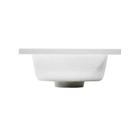 Bel za kopalniško pohištvo umivalnik Naturel Verona 40 x 22 cm iz litega marmorja z odprtino pro za armaturo