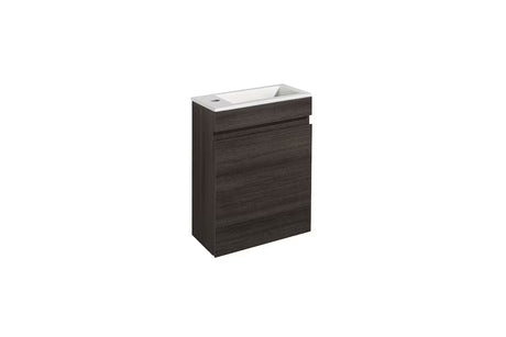 Omarica z umivalnikom Naturel Verona 40 x 22 x 53,2 cm v dekorju temnega lesa