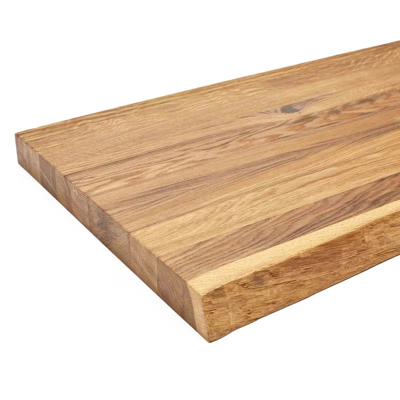 Masivna hrastova pult za umivalnik Naturel Wood v mat transparentni oljeni izvedbi