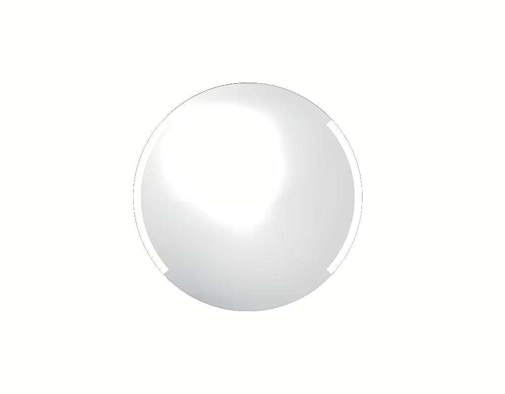Okroglo kopalniško LED ogledalo Naturel s premerom 60 cm, z osvetlitvijo ozadja in aluminijastim okvirjem