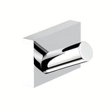 Jednostavni kromirani kavelj Nimco Keira od mesinga za modernu kupaonicu