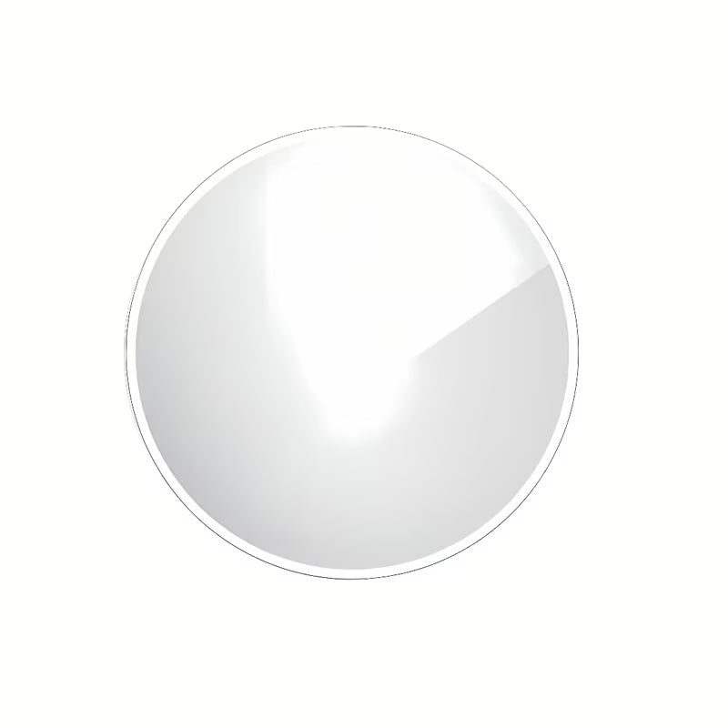 Okruglo LED kupaonsko ogledalo Nimco s osvjetljenjem po obodu, promjer 80 cm.