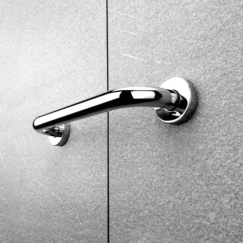 Polirani inox pridržni ročaj za kupaonicu, uz kadu ili za tuš kabinu.