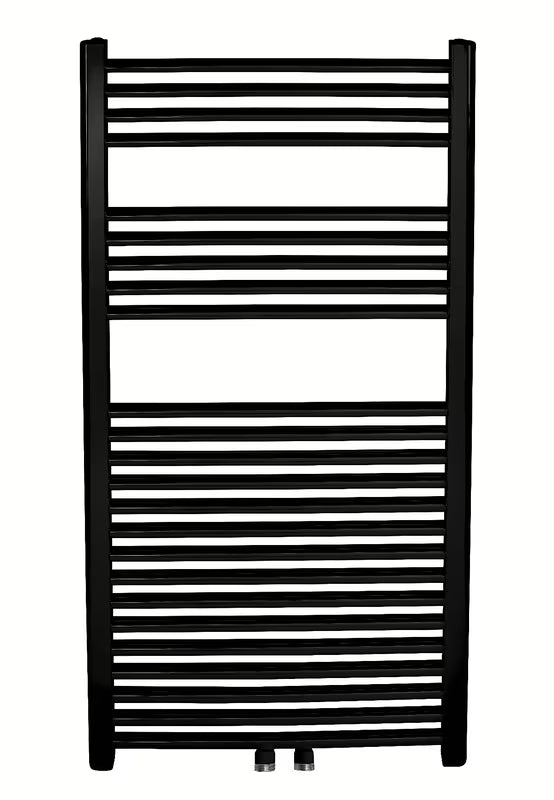 Kombiniran radiator Novaservis v črni barvi, dimenzija 60x160 cm