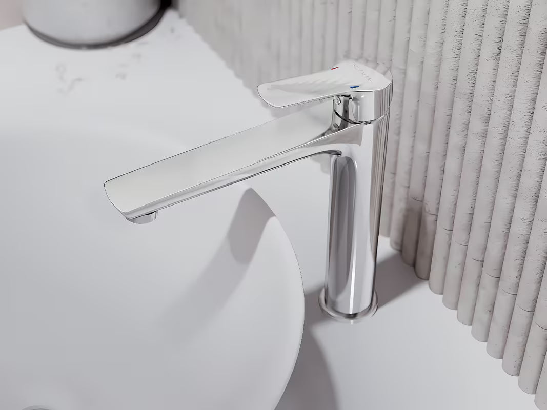 Novaservis Metalia 54 enoročna armatura za umivalnik u kromu brez odtoka