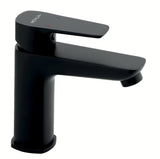 Novaservis Metalia 58 enoročna stoječa armatura za umivalnik v črni barvi z mat površino