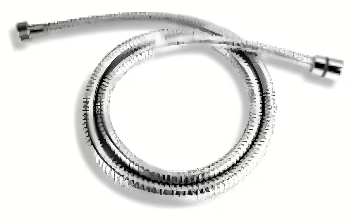 Kromirano cev za tuš Novaservis Metalia duljine 175 cm.