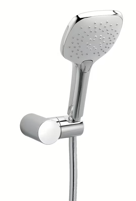 Kromiran komplet za kad Novaservis z ročno prho s tremi curki in cevjo 150 cm Anti-twist.