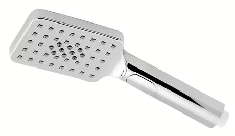Kromirana ročna prha Novaservis s tremi curki in šobami Easy Clean.
