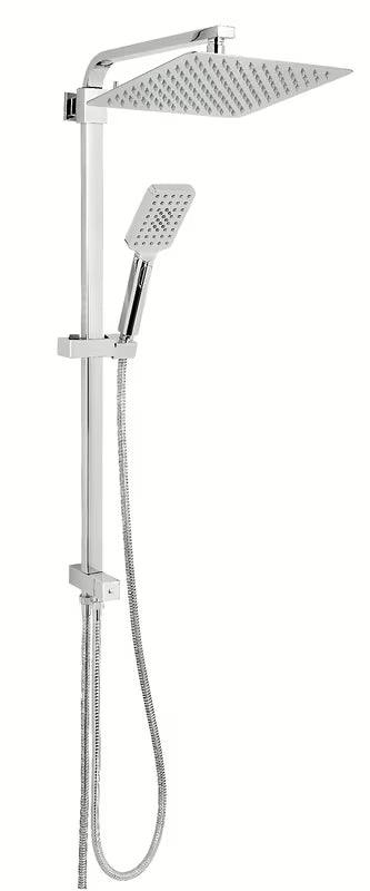 Kromiran tušni sistem Novaservis brez armature