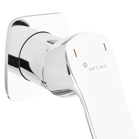 Optima Cube Way podometna armatura za umivalnik v krom izvedbi s fleksibilnim perlatorjem