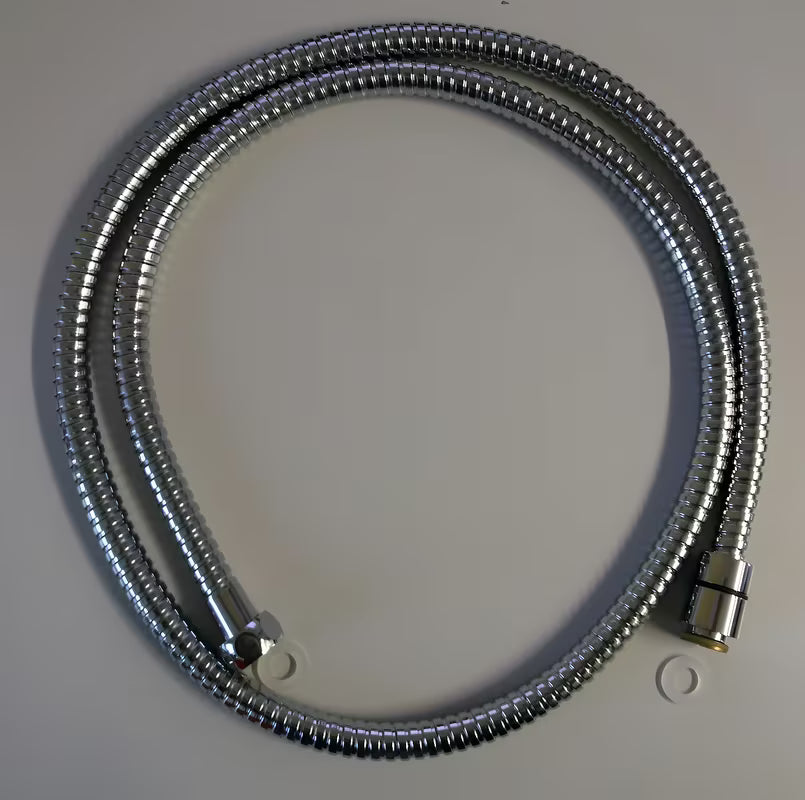 Kovinski nadomestni cev za tuš Optima z navojema G1/2" x G1/2"