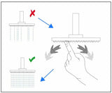 Okrugla mesingana nadglavna prha Optima Chrome promjera 20 cm, u kromiranoj izvedbi