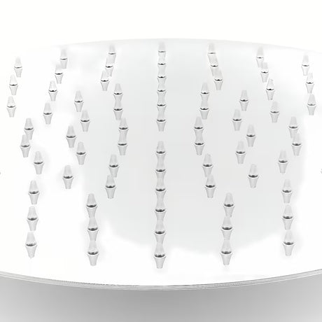 Okrugla mjedena nadglavna prha Optima Chrome promjera 30 cm u krom izvedbi.