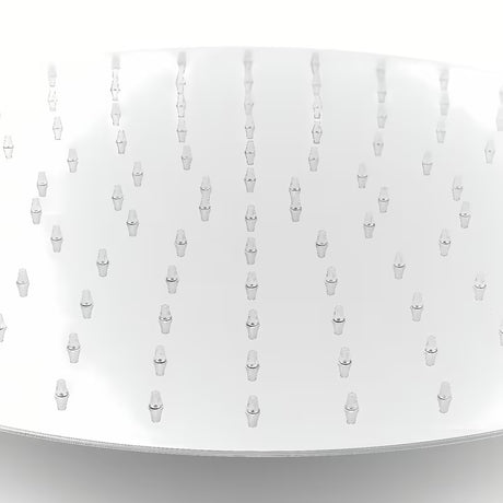 Mjedena nadglavna prha Optima Chrome okruglog dizajna, promjera 40 cm.