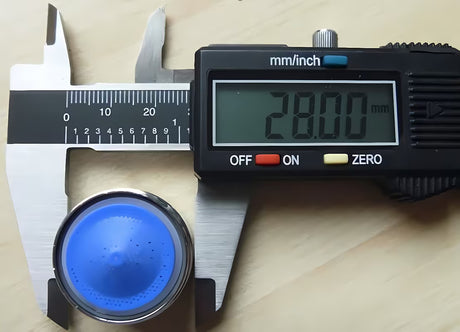 Perlator Optima pro za nežen curek vode, varčevanje z vodo in manj škropljenja pri umivalniki ali koritu.