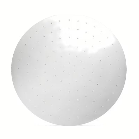 Medeninasta nadglavna prha Optima Chrome v okrogli izvedbi s premerom 40 cm.