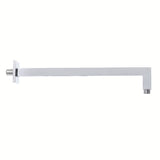 Držalo za Nadglavno Prho Optima Chrome v oglati izvedbi, dolžina 40 cm, pro nadglavno prho.