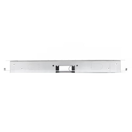 Vgradna oglata nadglavna prha Optima Chrome 50x50 cm v krom izvedbi