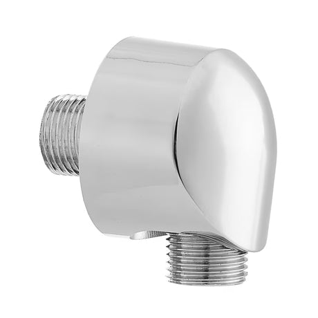 Optima priključek za tuš cev u krom izvedbi, zaobljenog dizajna