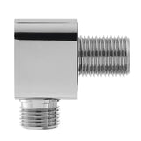 Optima priključek za tuš cev pro priključak tuš cevi u kromiranom, zaobljenom dizajnu