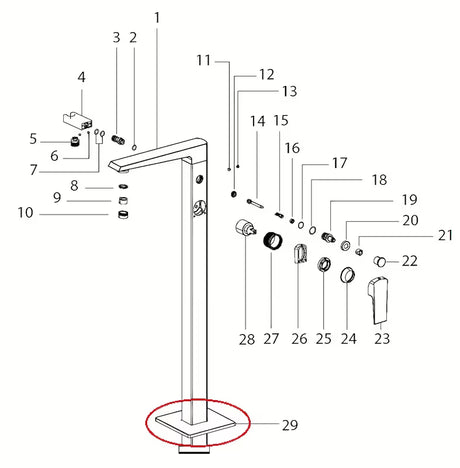 Zamjenski poklopac Optima namijenjen pro model OPBVANBAT002 pro za zaštitu i jednostavnu zamjenu.