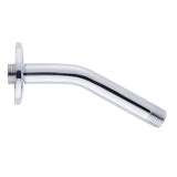 Stenska držalo za nadglavno prho Optima Chrome dolžine 14,5 cm v krom izvedbi