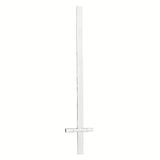 Oglata tuš palica Optima Chrome z drsnim nosilcem, dolžina 68 cm