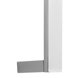 Oglata tuš palica Optima Chrome z drsnim nosilcem, dolžina 68 cm