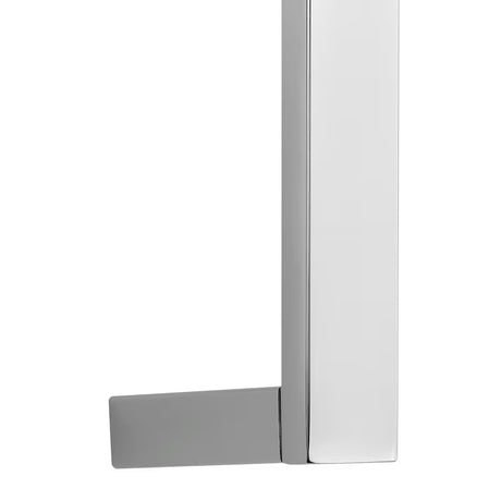 Oglata tuš palica Optima Chrome z drsnim nosilcem, dolžina 68 cm