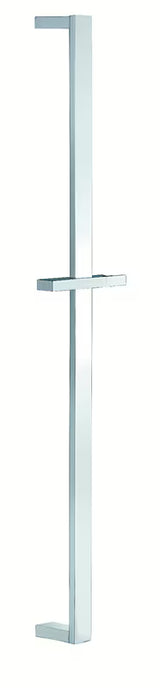 Oglata tuš palica Optima Chrome z drsnim nosilcem, dolžina 68 cm