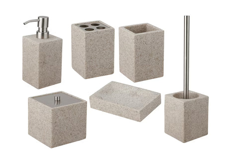 Samostoječi  dozator tekućeg sapuna Optima Supera u boji light-limestone.