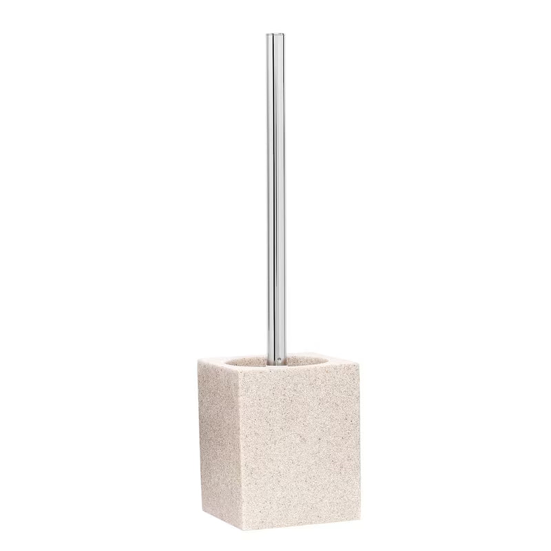 Samostoječi  WC ščetka Optima Supera iz poliresina v barvi light-limestone