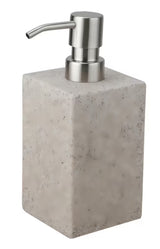 Samostoječi  dozirnik za tekoče milo Optima Supera v barvi light-limestone.