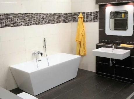 Kromirani dizajnerski sifon za umivalnik Optima Chrome promjera 32 mm pro za modernu kupaonicu.