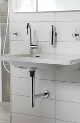 Dizajnerski sifon za umivalnik Optima Chrome u izvedbi chrome pro, promjer 32 mm