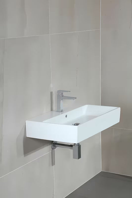 Dizajnerski sifon za umivalnik Optima Chrome promjera 32 mm