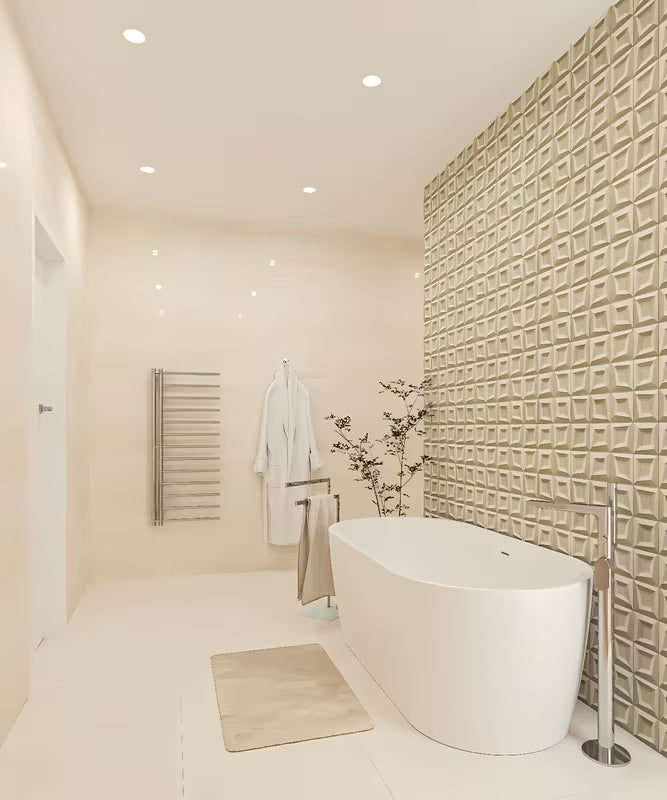 Talna armatura za kad Optima Chrome pro samostoječi  kadu s tuš setom u krom izvedbi.