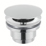 Optima Chrome kromirani nezatvarajući odtok za umivalnik s uklonjivom kapicom