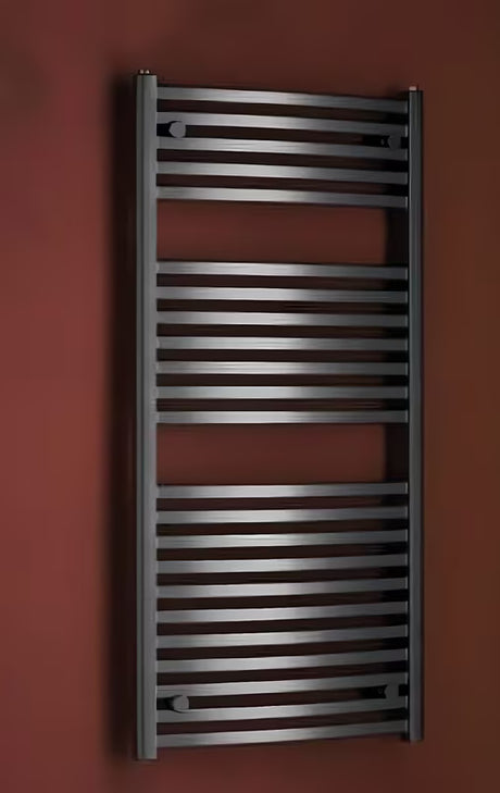Kombiniran toplovodni radiator P.M.H. v sijajni beli izvedbi