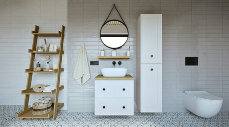 Podometna armatura za umivalnik Paffoni Light u crnoj mat izvedbi s polugom