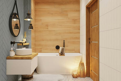 Podometna armatura za umivalnik Paffoni Light u crnoj mat izvedbi s ručicom