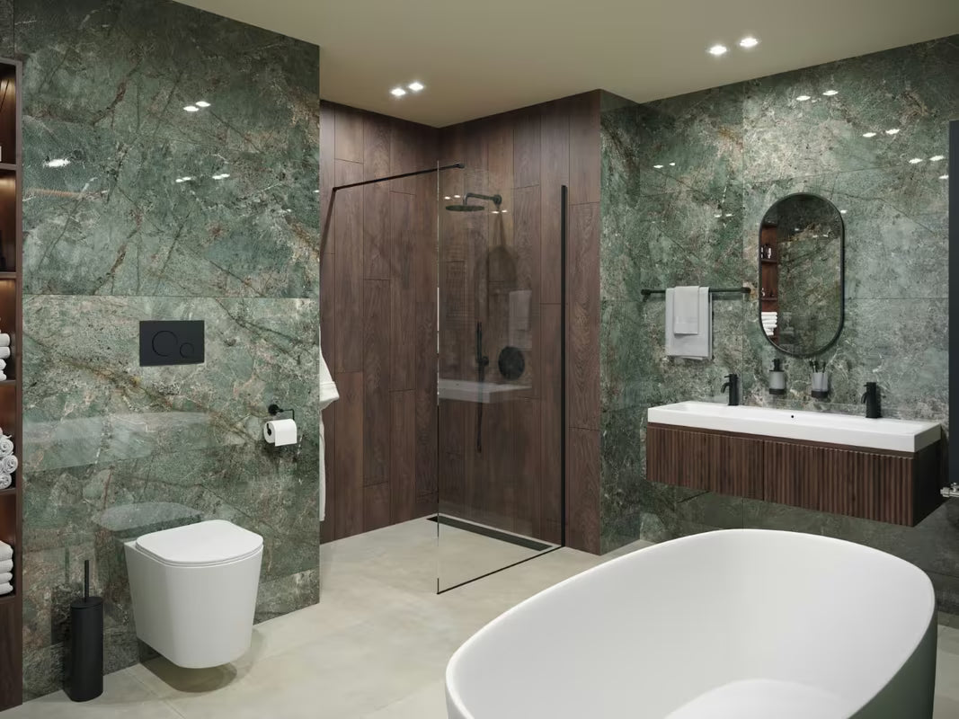 Enoročna stoječa armatura za umivalnik Paffoni Light u crnoj mat izvedbi brez odtoka.