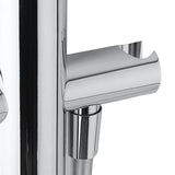 Kromirana talna armatura za kad Paffoni Light pro samostoječi  za kadu s tuš setom