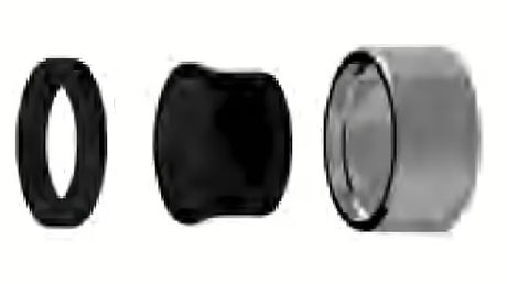 Kromirani perlator Paffoni s vanjskim navojem M22x1 pro za uštedu vode i ujednačen mlaz.